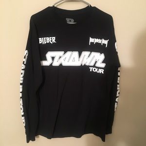 Justin Bieber Stadium Tour Long Sleeve